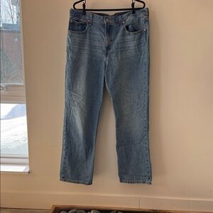 Levi's Light Blue Straight Jeans